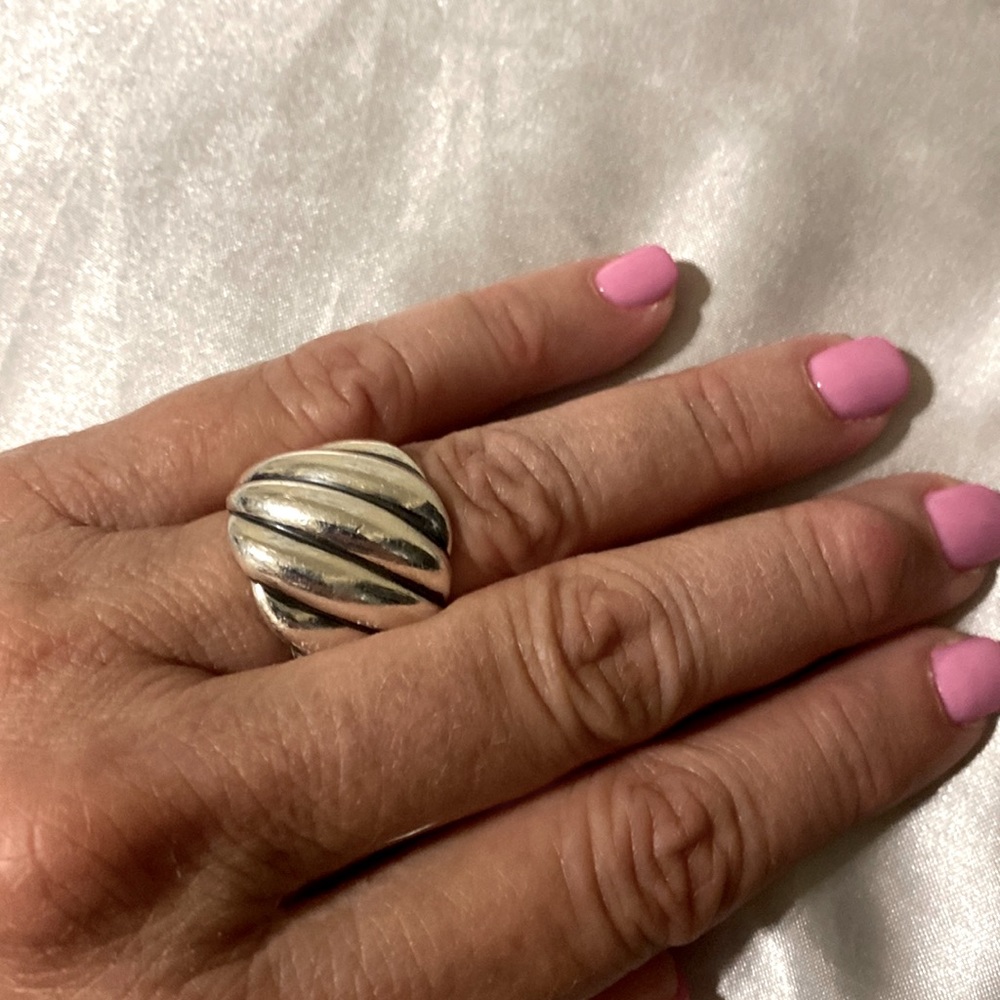 David Yurman authentic sterling silver ring